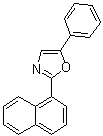 2-(1-Naphthyl)-5-phenyloxazole Structure,846-63-9Structure