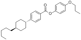 4-Propoxyphenyl-4-Trans-PentylcyclohexylBenzoat Structure,84600-99-7Structure