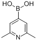 2,6-Dimethyl-pyridine-4-boronic acid Structure,846548-44-5Structure