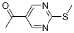 1-[2-(甲基硫代)-5-嘧啶]-乙酮結(jié)構(gòu)式_84755-29-3結(jié)構(gòu)式