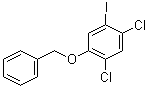 1-(Benzyloxy)-2,4-dichloro-5-iodobenzene Structure,847560-51-4Structure