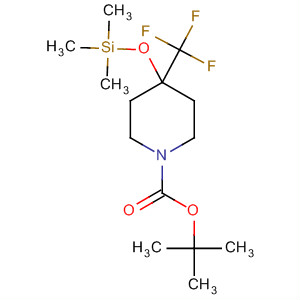 Tert-butyl 4-(trifluoromethyl)-4-(trimethylsilyloxy)piperidine-1-carboxylate Structure,847591-35-9Structure