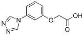 (3-[1,2,4]Triazol-4-yl-phenoxy)-acetic acid Structure,847606-79-5Structure