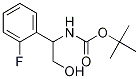 1-(2-Fluoro-phenyl)-2-hydroxy-ethyl-carbamic acid tert-butyl ester Structure,847686-72-0Structure