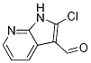 1H-pyrrolo[2,3-b]pyridine-3-carboxaldehyde, 2-chloro- Structure,847801-93-8Structure