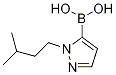 B-[1-(3-methylbutyl)-1h-pyrazol-5-yl]boronic acid Structure,847818-66-0Structure