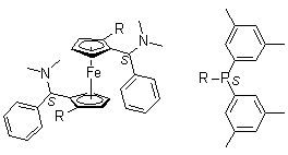 (Alphas,alphas)-1,1-雙[alpha-(二甲基氨基)芐基]-(r,r)-2,2-雙[二(3,5-二甲苯基)膦]二茂鐵結(jié)構(gòu)式_847997-73-3結(jié)構(gòu)式