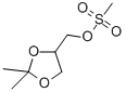 (4-(Hydroxymethyl)-2,2-dimethyl-1,3-dioxolan-4-yl)methanesulfonate Structure,84806-02-0Structure