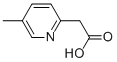 2-Pyridineacetic acid, 5-methyl- (9ci) Structure,848093-05-0Structure