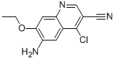 6-Amino-4-chloro-7-ethoxy-quinoline-3-carbonitrile Structure,848133-87-9Structure