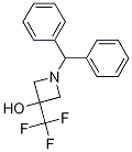 1-Benzhydryl-3-(trifluoromethyl)azetidin-3-ol Structure,848192-92-7Structure