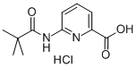 6-(2,2-Dimethylpropionylamino)pyridine-2-carboxylic acid hydrochloride Structure,848243-27-6Structure