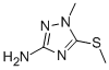 3-Amino-1-methyl-5-methylthio-1,2,4-triazole Structure,84827-78-1Structure