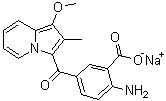 Ssr 128129e Structure,848318-25-2Structure