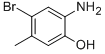 2-Amino-4-bromo-5-methylphenol Structure,848358-81-6Structure