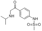 4-(2-Isopropylaminoacetyl)methanesulfonanilide Structure,84846-64-0Structure