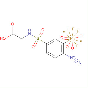 4-[[(Carboxymethyl)amino]sulfonyl]benzenediazonium hexafluorophosphate Structure,84869-53-4Structure