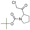 Tert-butyl2-(2-chloroacetyl)pyrrolidine-1-carboxylate Structure,848819-60-3Structure