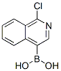 Boronic acid, (1-chloro-4-isoquinolinyl)- Structure,848841-48-5Structure