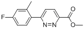 6-(4-Fluoro-2-methylphenyl)pyridazine-3-carboxylicacidmethylester Structure,848953-31-1Structure