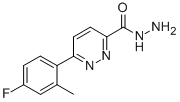 6-(4-Fluoro-2-methylphenyl)pyridazine-3-carboxylicacidhydrazide Structure,848953-32-2Structure