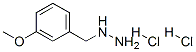 3-Methoxybenzylhydrazinedihydrochloride Structure,849021-11-0Structure