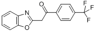 2-(1,3-Benzoxazol-2-yl)-1-[4-(trifluoromethyl)-phenyl]ethanone Structure,849021-35-8Structure