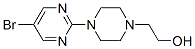 2-[4-(5-Bromopyrimidin-2-yl)piperazin-1-yl]ethanol Structure,849021-42-7Structure