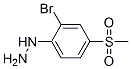 [2-Bromo-4-(methylsulfonyl)phenyl]hydrazine Structure,849035-73-0Structure