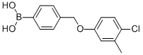 4-((4-Chloro-3-methylphenoxy)methyl)phenylboronic acid Structure,849052-25-1Structure