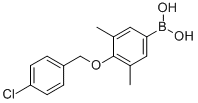 4-(4-Chlorobenzyloxy)-3,5-dimethylphenylboronic acid Structure,849062-38-0Structure