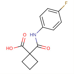 1-(4-Fluorophenylcarbamoyl)cyclobutanecarboxylic acid Structure,849217-49-8Structure