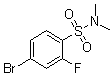 4-Bromo-2-fluoro-n,n-dimethylbenzenesulfonamide Structure,849357-53-5Structure