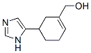 1-Cyclohexene-1-methanol, 5-(1h-imidazol-5-yl)- Structure,849642-95-1Structure