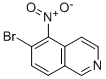 6-Bromo-5-nitroisoquinoline Structure,850197-72-7Structure