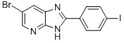 6-Bromo-2-(4-iodo-phenyl)-3h-imidazo[4,5-b]pyridine Structure,850348-94-6Structure