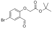 (4-Bromo-2-formyl-phenoxy)-acetic acid tert-butyl ester Structure,850349-10-9Structure