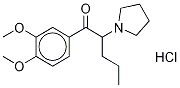 1-(3,4-Dimethoxyphenyl)-2-(1-pyrrolidinyl)-1-pentanone hydrochloride Structure,850351-99-4Structure