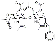 2-(乙?；被?-2-脫氧-3-O-[3,4,6-三-O-乙?；?2-(乙?；被?-2-脫氧-β-D-吡喃葡萄糖]-α-D-半乳糖吡喃糖苷 4,6-二乙酸芐酯結(jié)構(gòu)式_85054-28-0結(jié)構(gòu)式