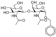 Benzyl 2-(acetylamino)-3-o-[2-(acetylamino)-2-deoxy-β-d-glucopyranosyl]-2-deoxy-α-d-galactopyranoside Structure,85054-29-1Structure