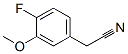 4-Fluoro-3-methoxyphenylacetonitrile Structure,850565-37-6Structure