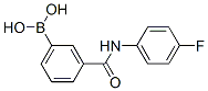 3-(4-Fluorophenyl)aminocarbonylphenylboronic acid Structure,850567-35-0Structure