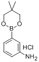 3-Aminophenylboronic acid, neopentyl glycol ester, HCl Structure,850567-43-0Structure