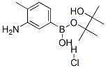 3-Amino-4-methylphenylboronic acid, pinacol ester, hcl Structure,850567-52-1Structure