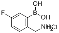 (2-Aminomethyl-5-fluoro)phenylboronic acid hydrochloride Structure,850568-03-5Structure