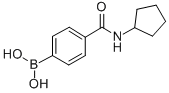 4-(Cyclopentylaminocarbonyl)phenylboronic acid Structure,850568-15-9Structure