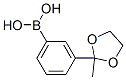 3-(2-Methyl-1,3-dioxolan-2-yl)phenylboronic acid Structure,850568-50-2Structure