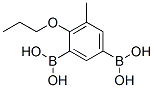 5-Methyl-4-propoxy-1,3-phenylenebisboronic acid Structure,850568-70-6Structure