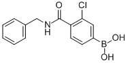 3-Chloro-4-(N-benzylcarbamoyl)phenylboronic acid Structure,850589-42-3Structure