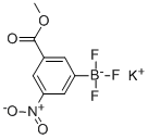 Potassium (3-methoxycarbonyl-5-nitrophenyl)trifluoroborate Structure,850623-56-2Structure